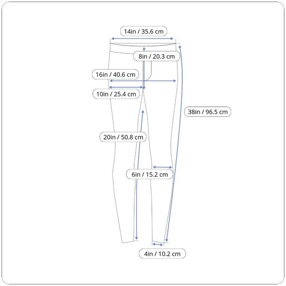 Hue Women's Grey Blue Corduroy Slim Fit Pants Size M Stretchy - New - Picture 9 of 9